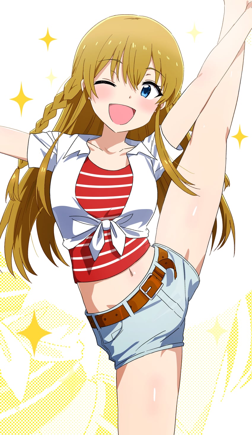 kousaka umi (idolmaster and 2 more) drawn by misaki_nonaka