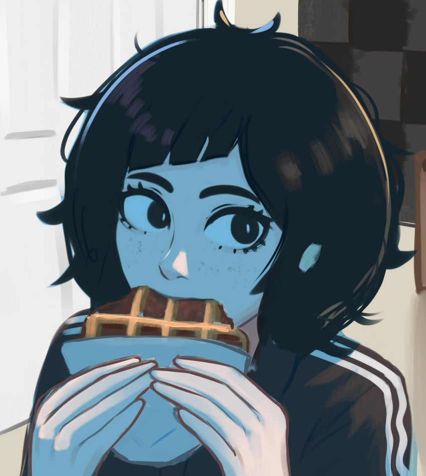 yuna (original and 1 more) drawn by veyonis