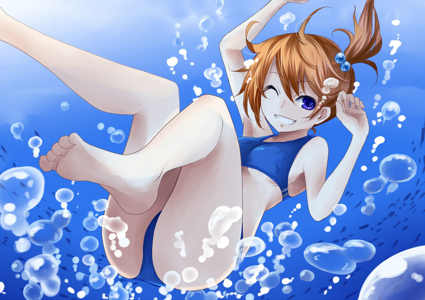 misty (pokemon and 2 more) drawn by hiba_(p-p-purin)
