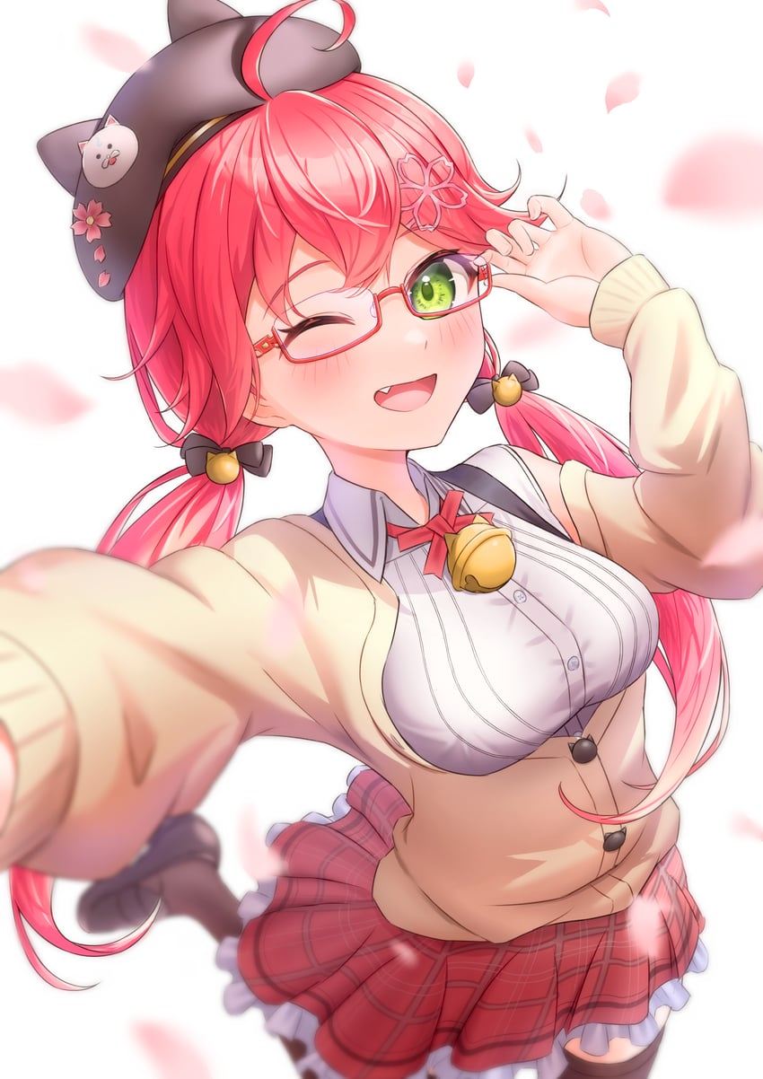 sakura miko (hololive) drawn by kumoru_(kumoru_145)