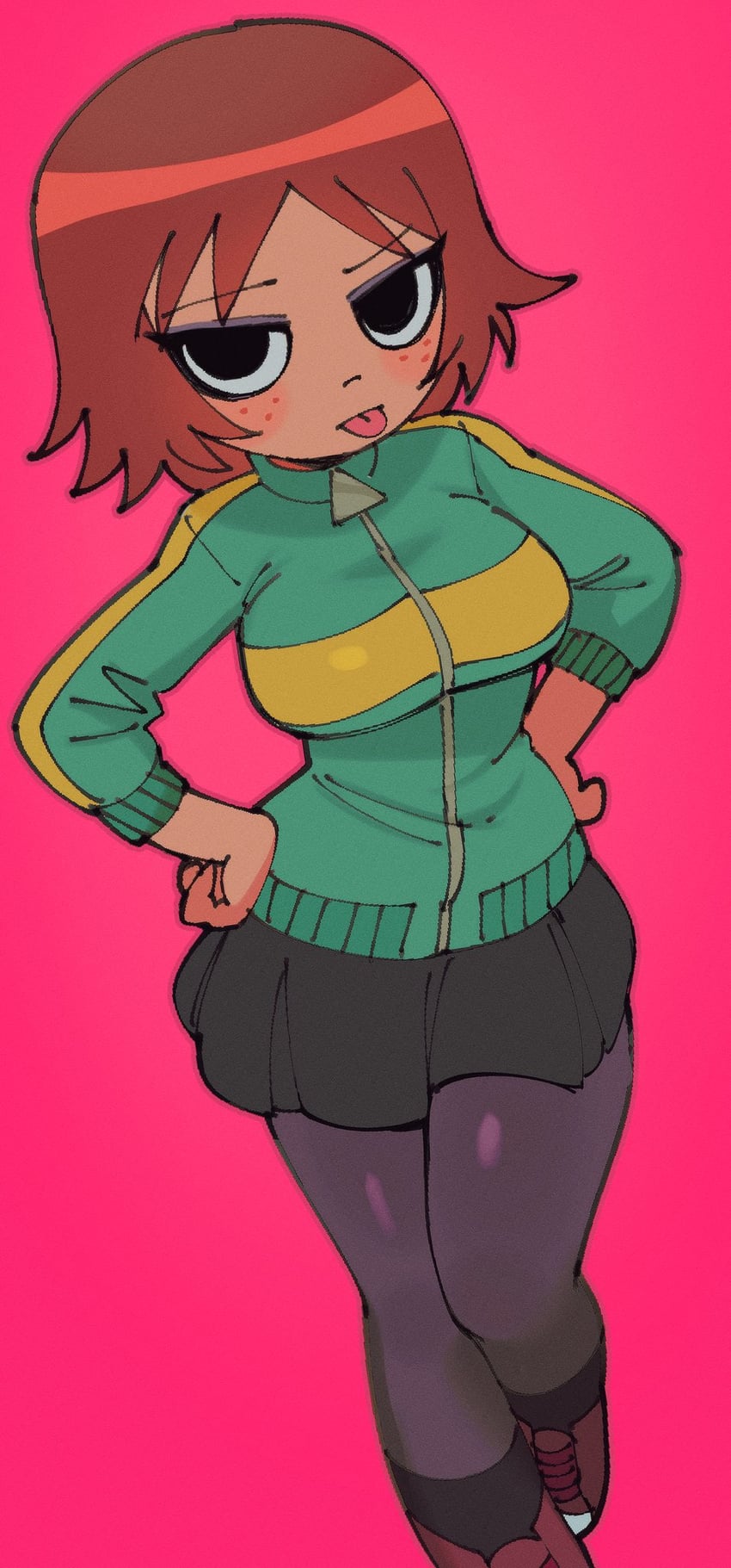 kim pine (scott pilgrim and 1 more) drawn by batrobin_k