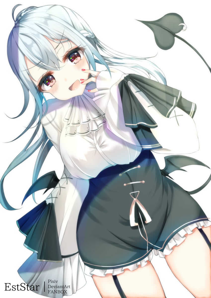 hakase fuyuki (nijisanji) drawn by aties20