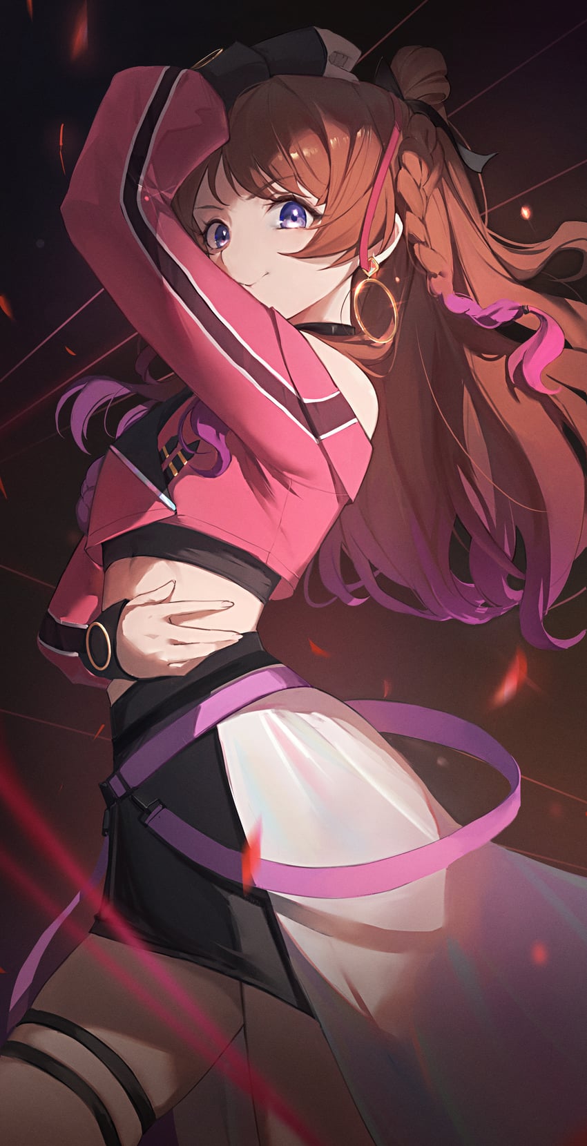 hanami saki (idolmaster and 1 more) drawn by jiang_zhuti_jiojio