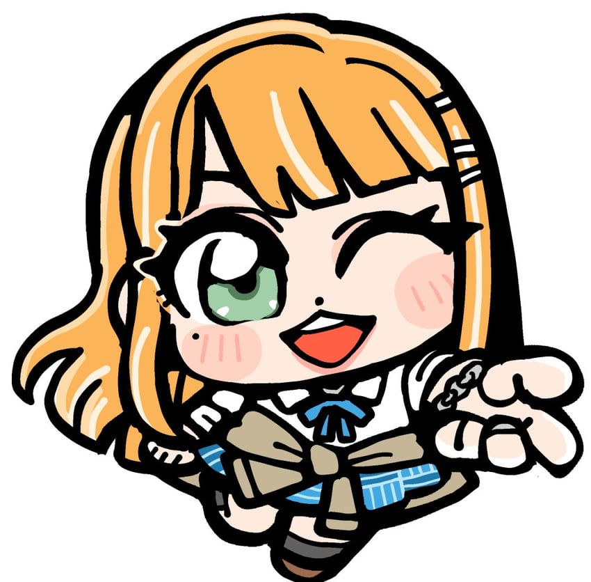 shiun sumika (idolmaster and 1 more) drawn by bkub
