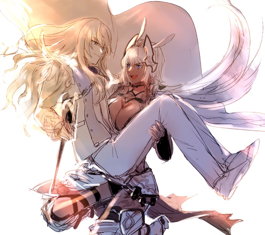 caenis and kirschtaria wodime (fate and 1 more) drawn by aki_(neyuki41028)