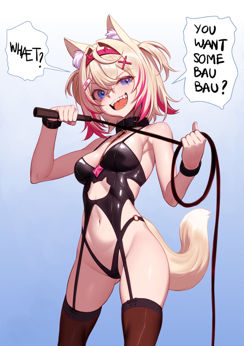 mococo abyssgard (hololive and 1 more) drawn by hwanker