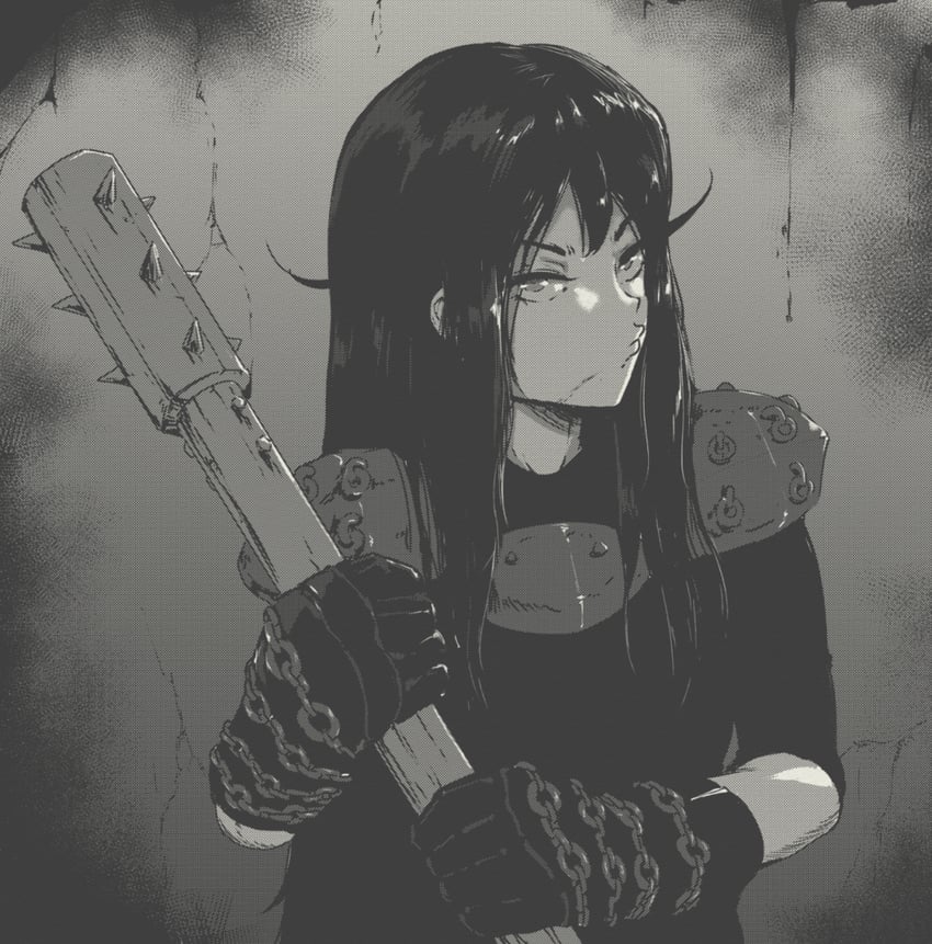 lily and varg vikernes (original and 1 more) drawn by tyrone