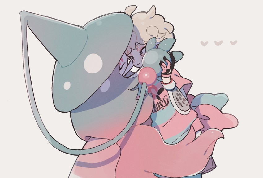 bede and hatterene (pokemon and 1 more) drawn by nodori710