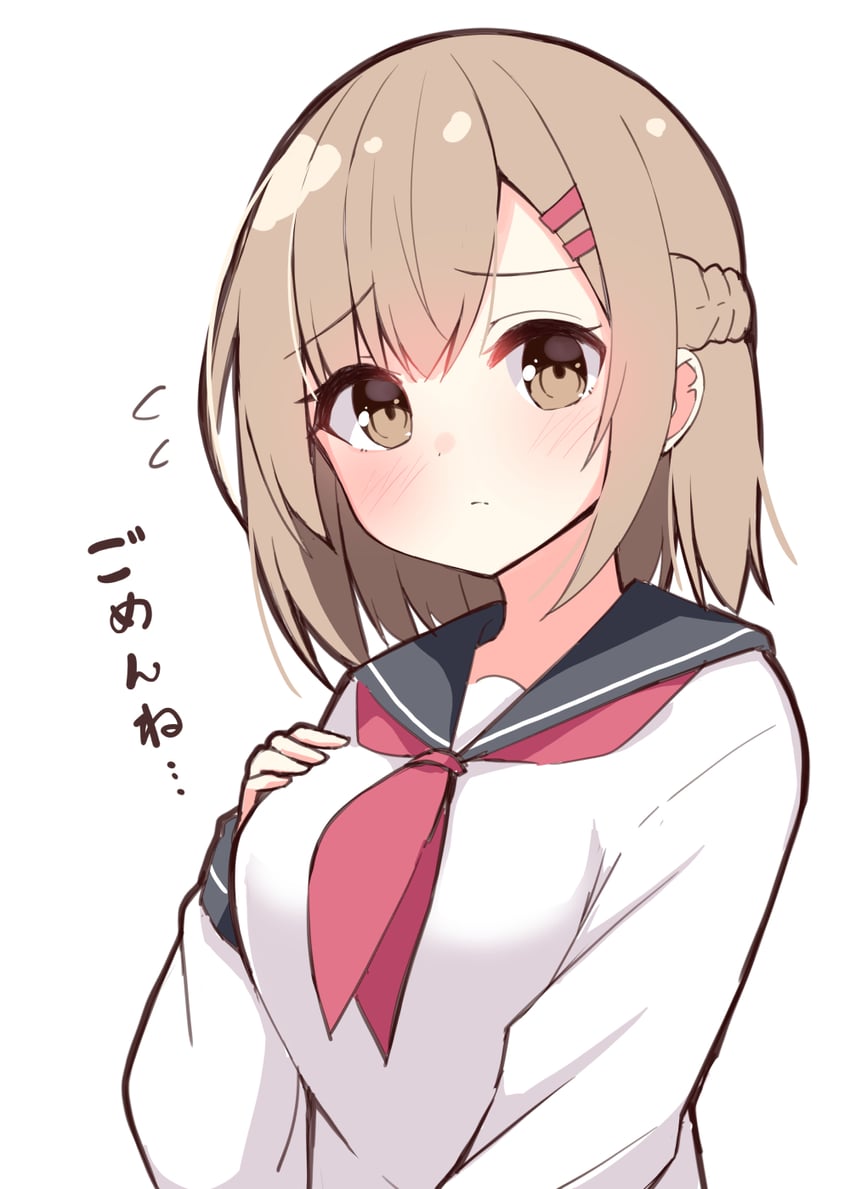 childhood friend (original) drawn by ominaeshi_(takenoko)