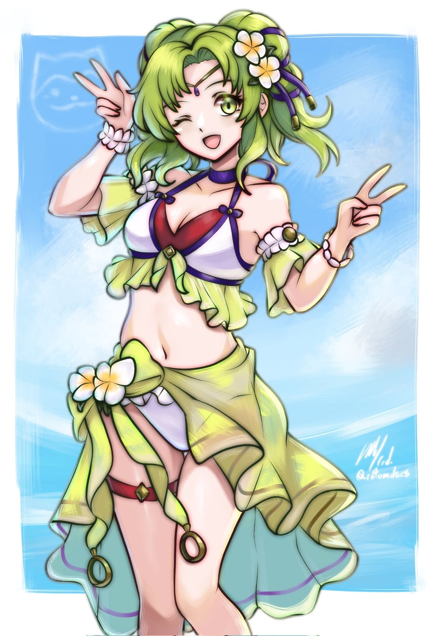 sommie and l'arachel (fire emblem and 2 more) drawn by rotomdocs