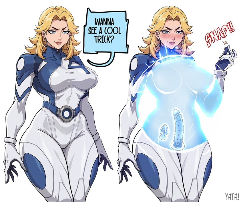 sue storm (marvel and 2 more) drawn by yatagarasupen
