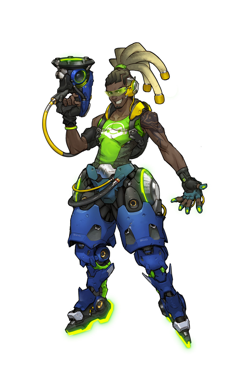 lucio (overwatch and 1 more) drawn by arnold_tsang