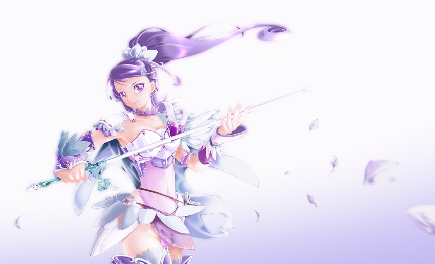 kenzaki makoto and cure sword (precure and 1 more) drawn by aoi_marimo