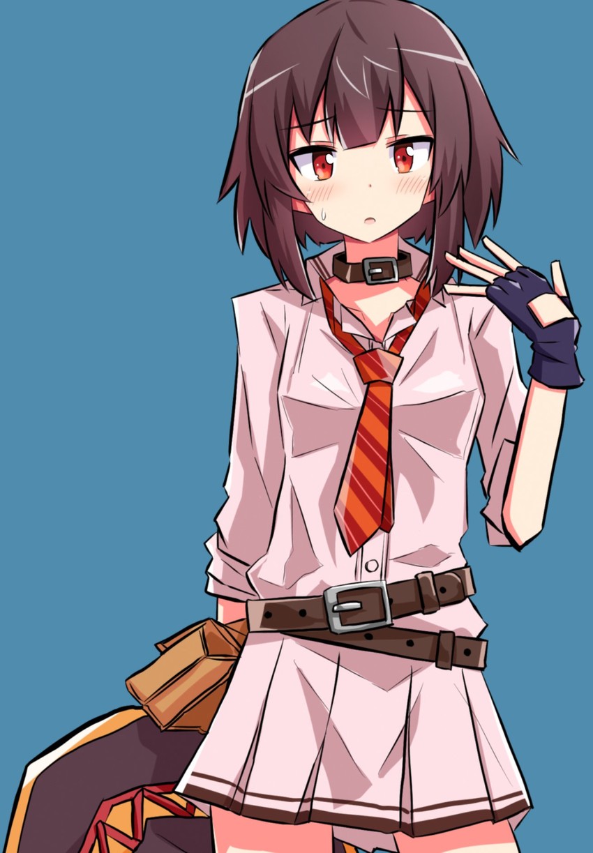megumin (kono subarashii sekai ni shukufuku wo!) drawn by nnps_km_sonya