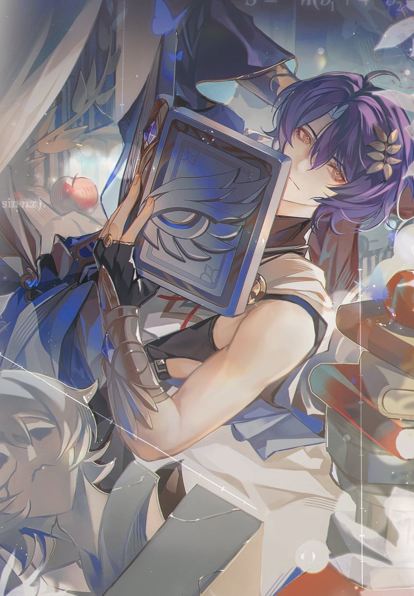 dr. ratio (honkai and 1 more) drawn by hoki11