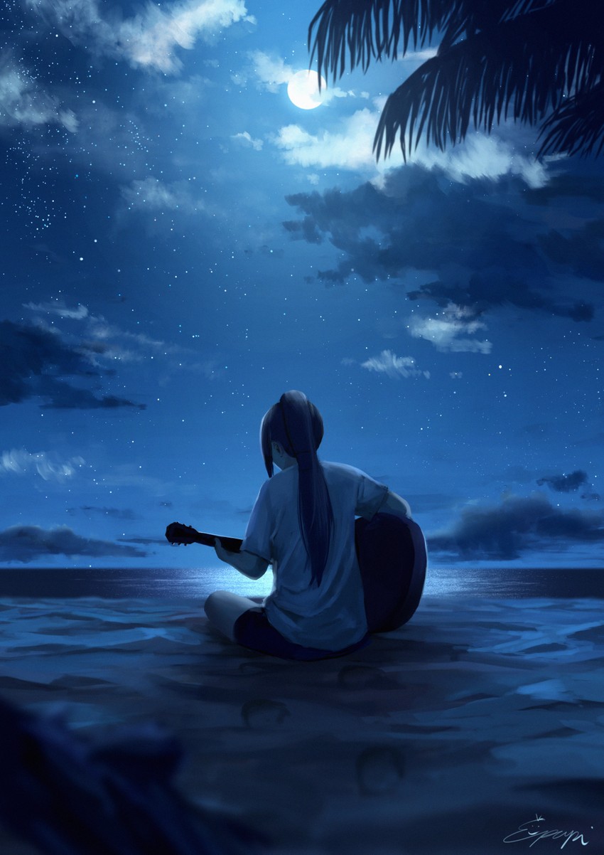 matsuura kanan (love live! and 1 more) drawn by papi_(papiron100)