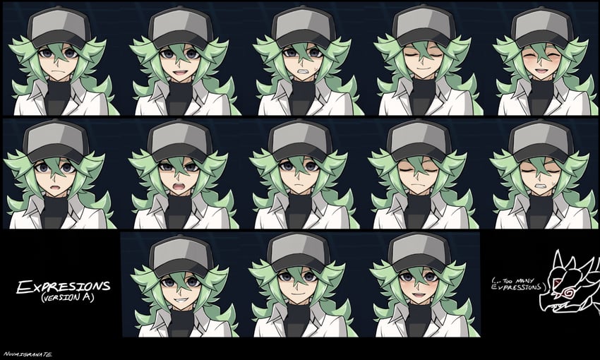 n (pokemon and 3 more) drawn by nuumigranate