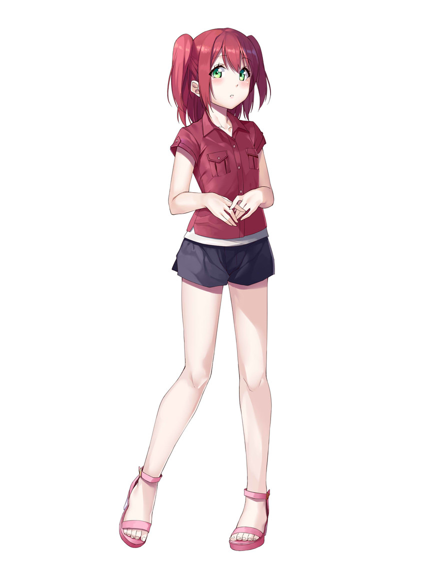 kurosawa ruby (love live! and 1 more) drawn by ginopi