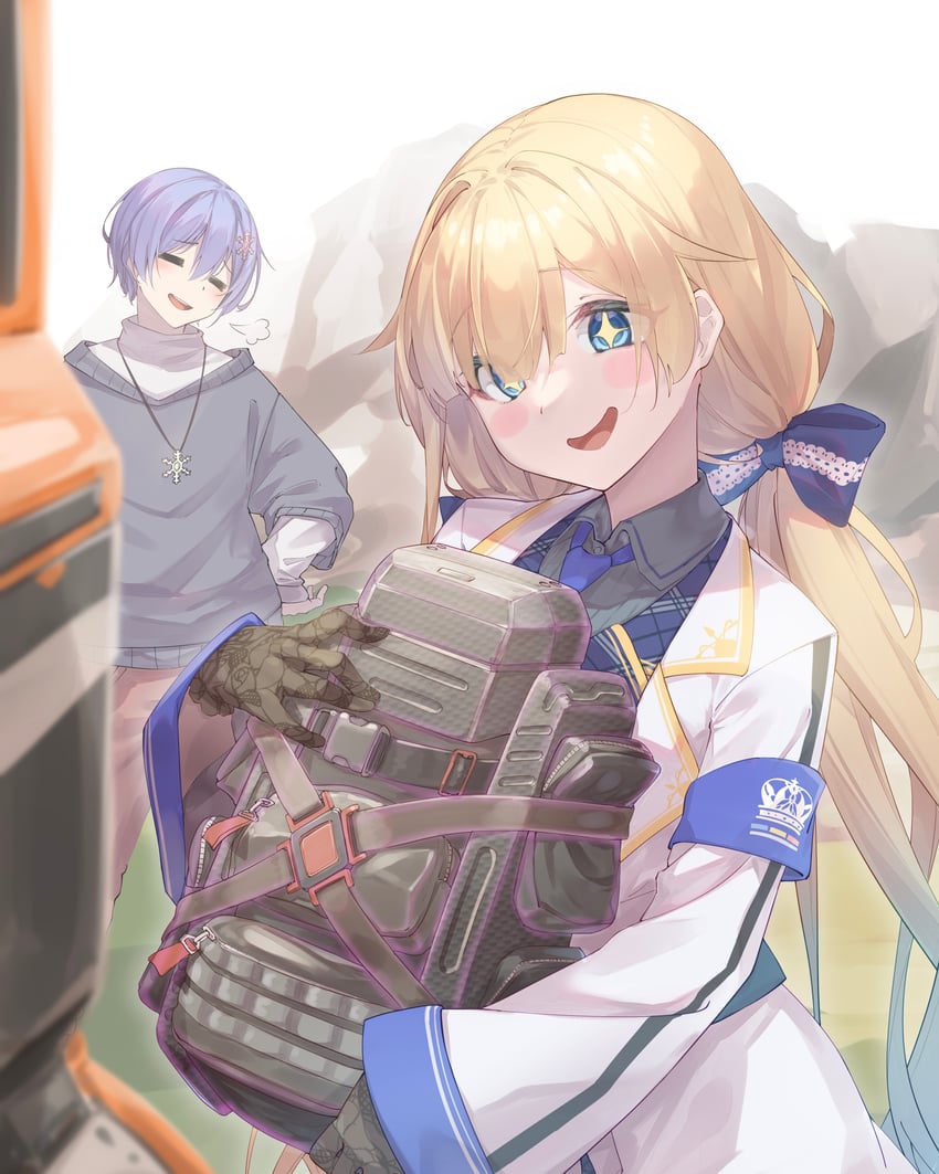 aizawa ema and shirayuki reid (vspo! and 2 more) drawn by kurumi_tsuchi