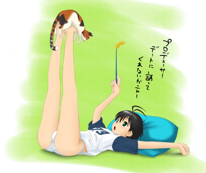 kikuchi makoto (idolmaster and 1 more) drawn by araragi_yuuichi