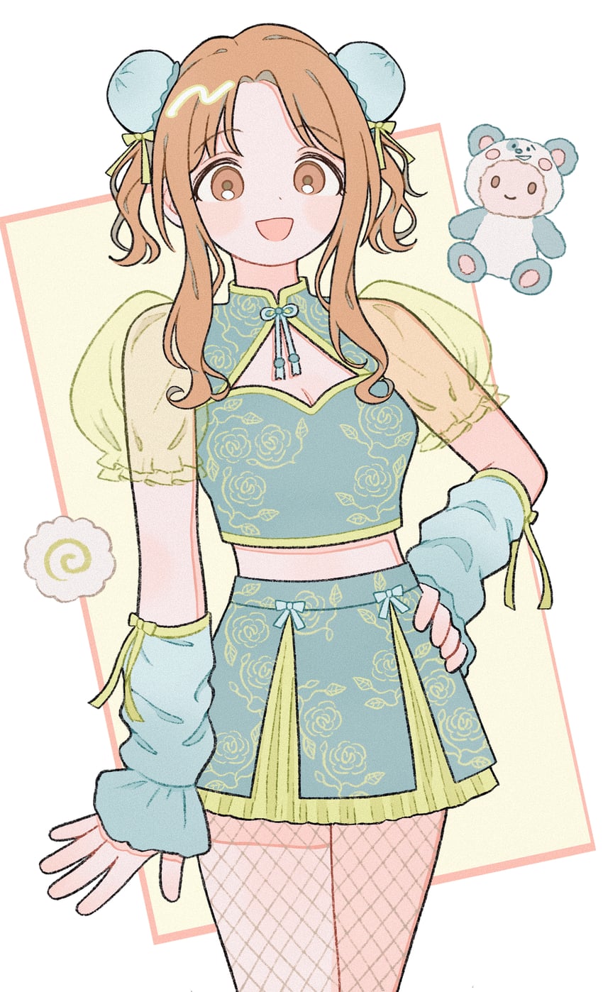 ichikawa hinana (idolmaster and 1 more) drawn by sorcery