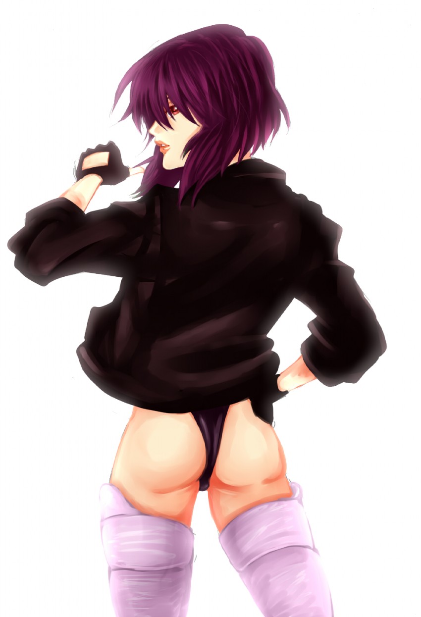 kusanagi motoko (ghost in the shell and 1 more) drawn by matano_maya