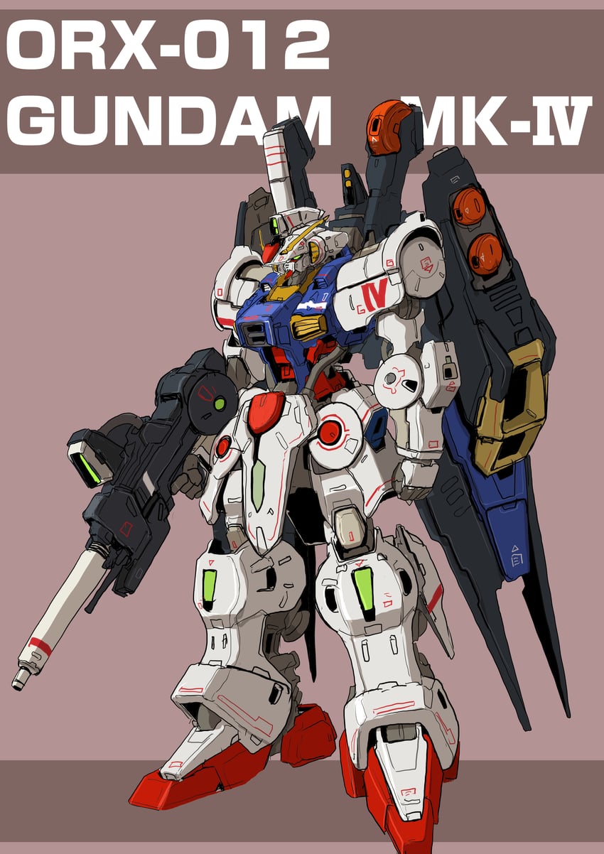 gundam mk iv (gundam and 1 more) drawn by kuroneko_koubou
