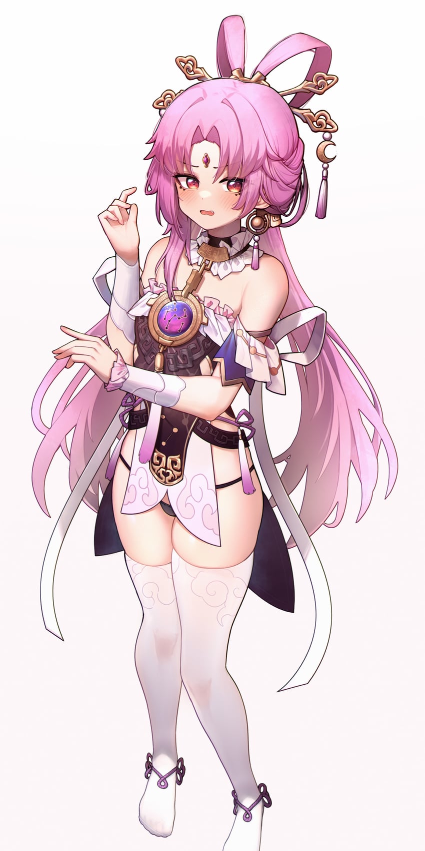 fu xuan (honkai and 1 more) drawn by bei_qi