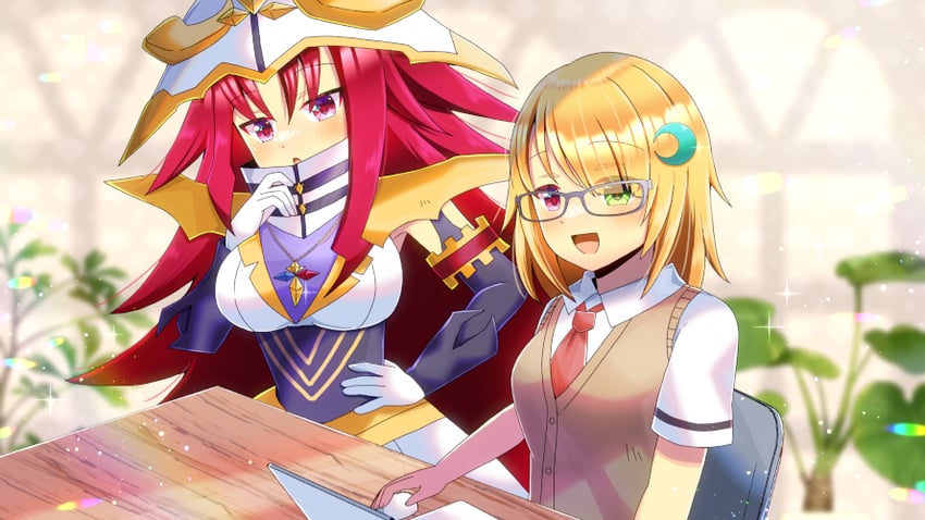 beyond the pendulum and kisei runa (original and 1 more) drawn by kou_hiyoyo
