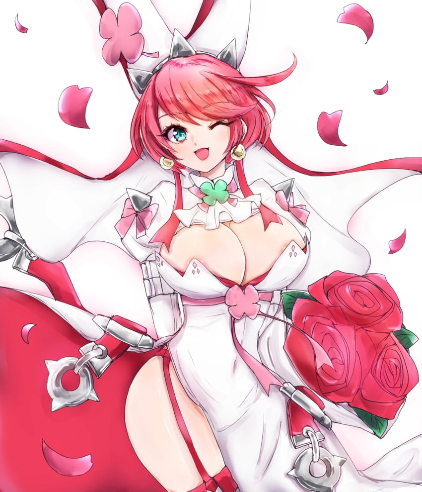 elphelt valentine (guilty gear and 1 more) drawn by chemaru_(a8l)