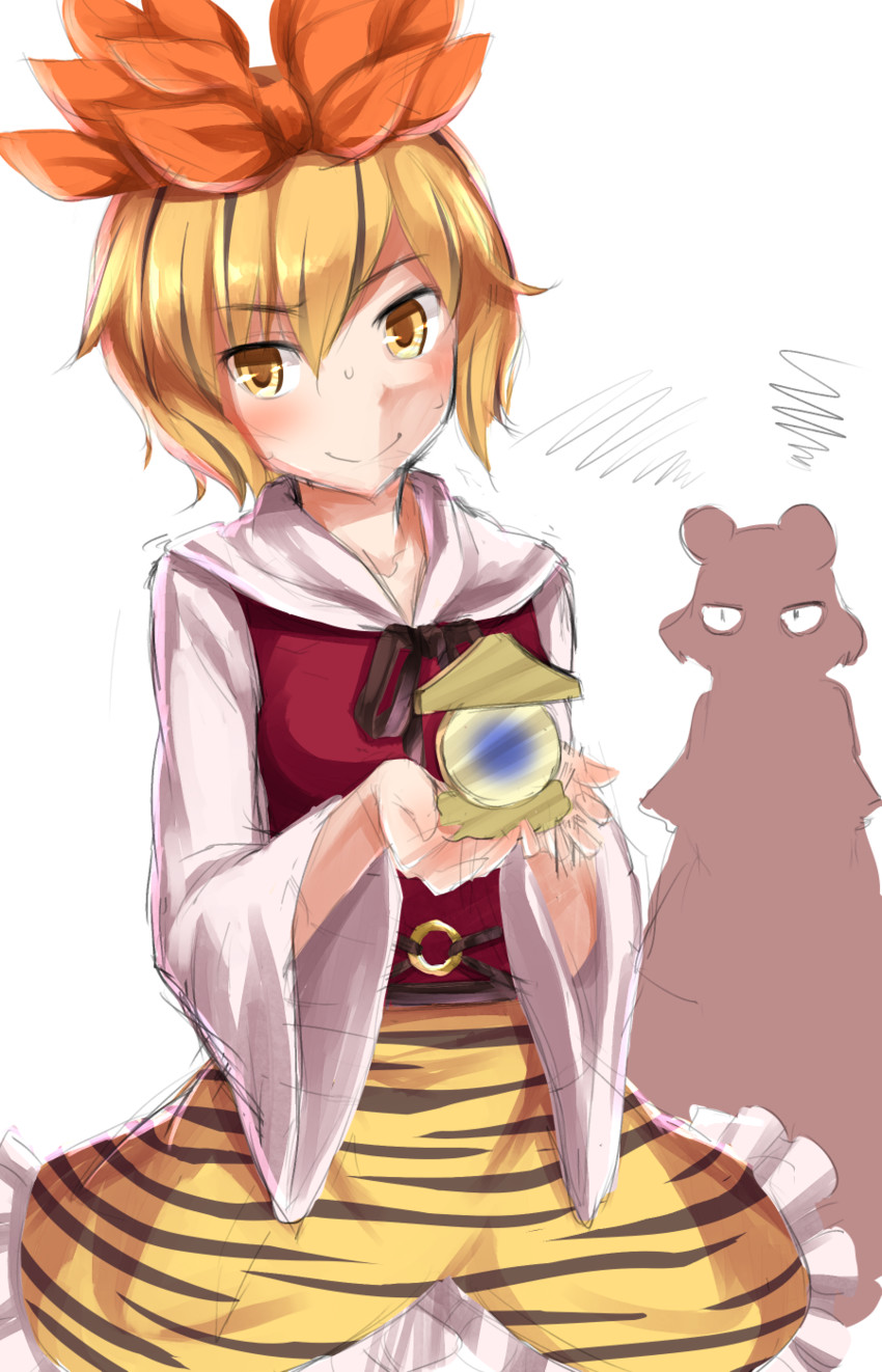 nazrin and toramaru shou (touhou) drawn by oborofu
