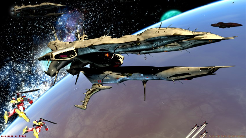 nousjadeul-ger, picket patrol ship, and quiltra-quelamitz (original and 1 more) drawn by east_coast_canuck