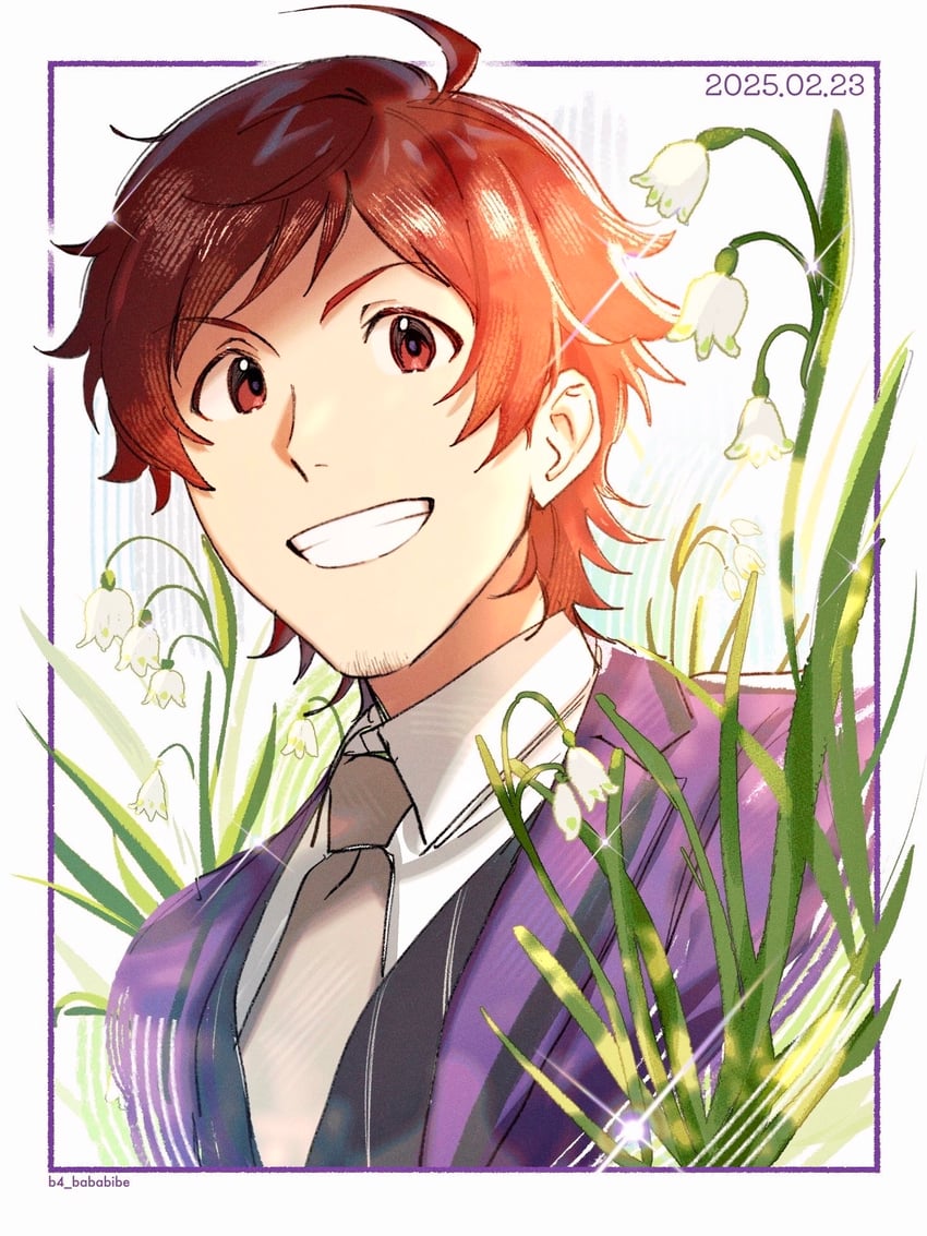 tendo teru (idolmaster and 1 more) drawn by b4_bababibe