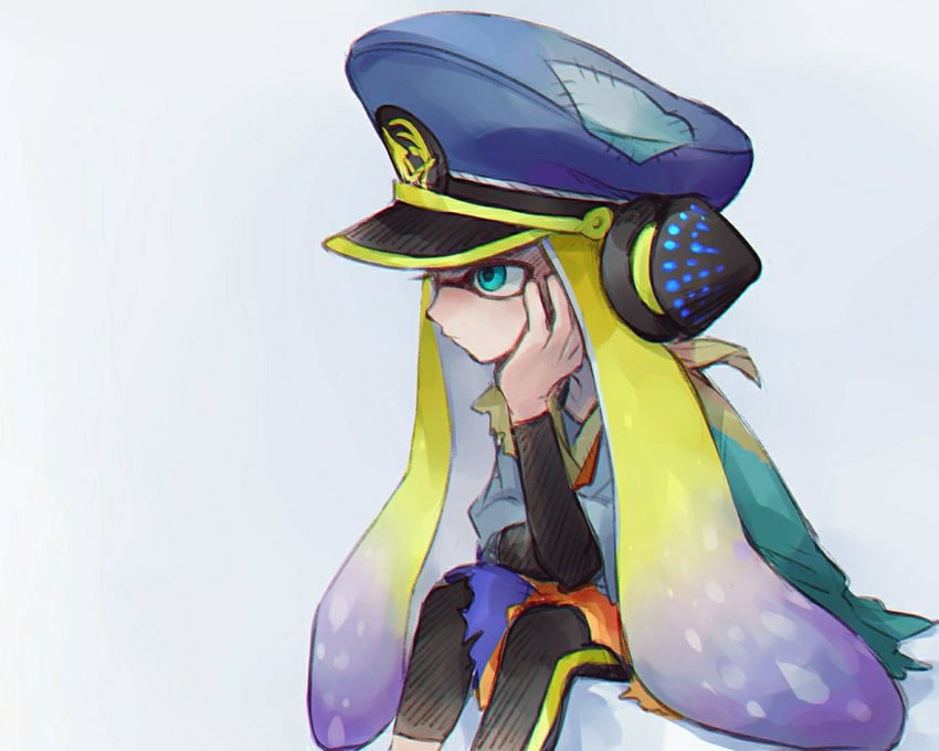 agent 3 and captain 3 (splatoon and 1 more) drawn by ot_rihto