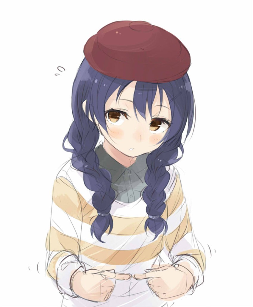 sonoda umi (love live! and 2 more) drawn by totoki86