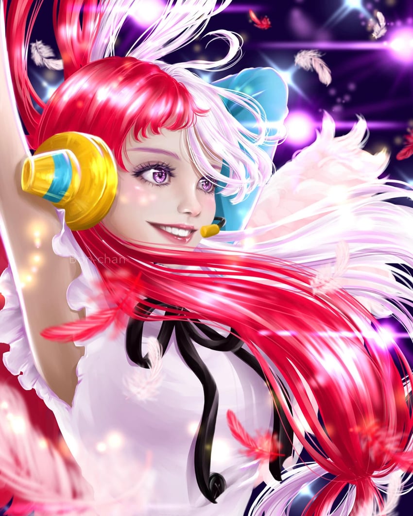 uta (one piece and 1 more) drawn by bon-chan