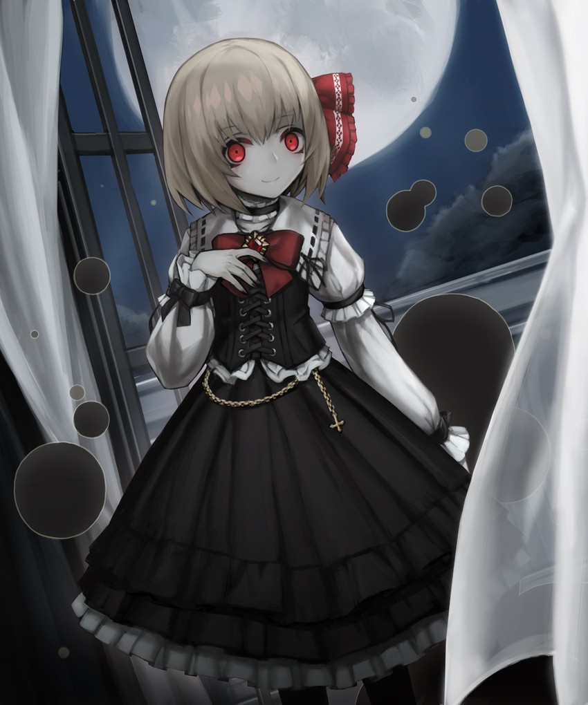 rumia (touhou) drawn by spark621