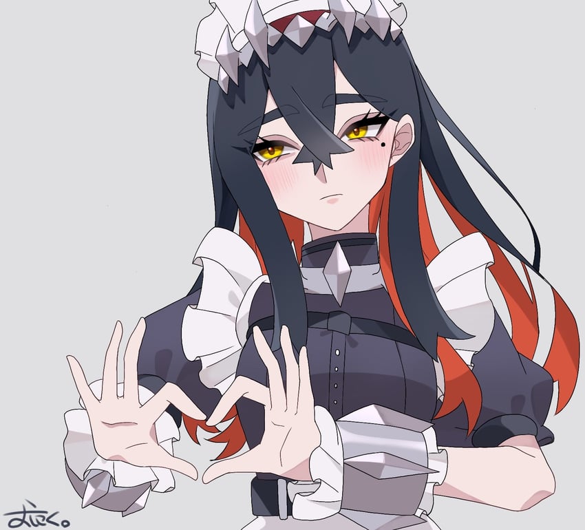 carmine (pokemon and 1 more) drawn by ninkou_tan