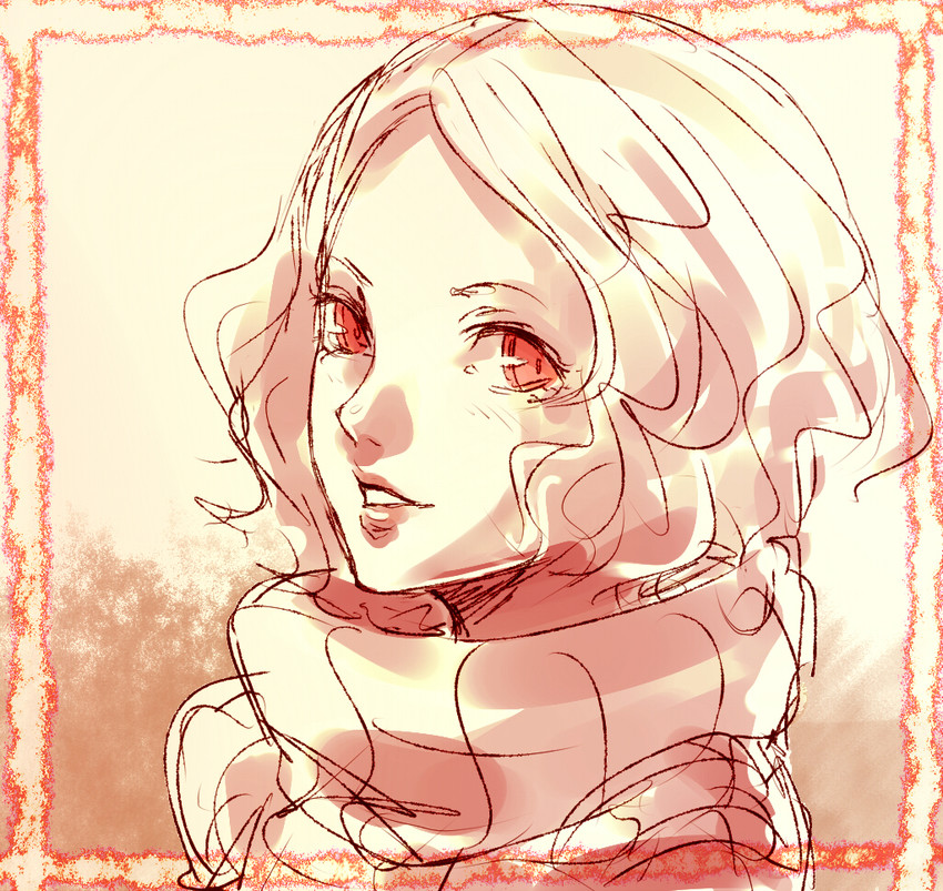 okumura haru (persona and 1 more) drawn by sirokuromono