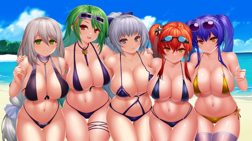 zara, pola, vittorio veneto, littorio, and aquila (azur lane) drawn by asamura_hiori