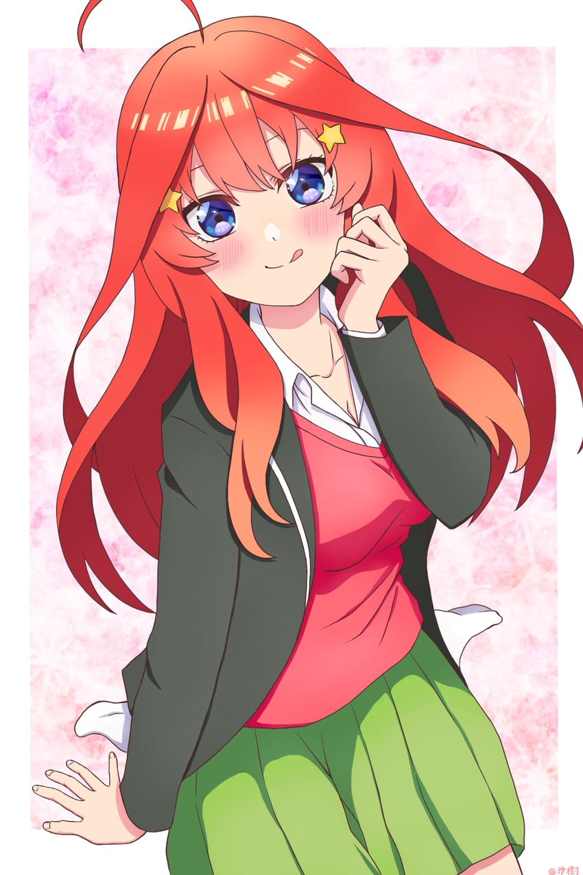 nakano itsuki (go-toubun no hanayome) drawn by saki_(pixiv68210903)