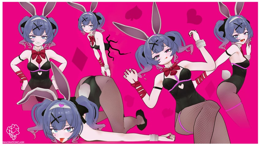 hatsune miku (vocaloid and 1 more) drawn by crovoclash