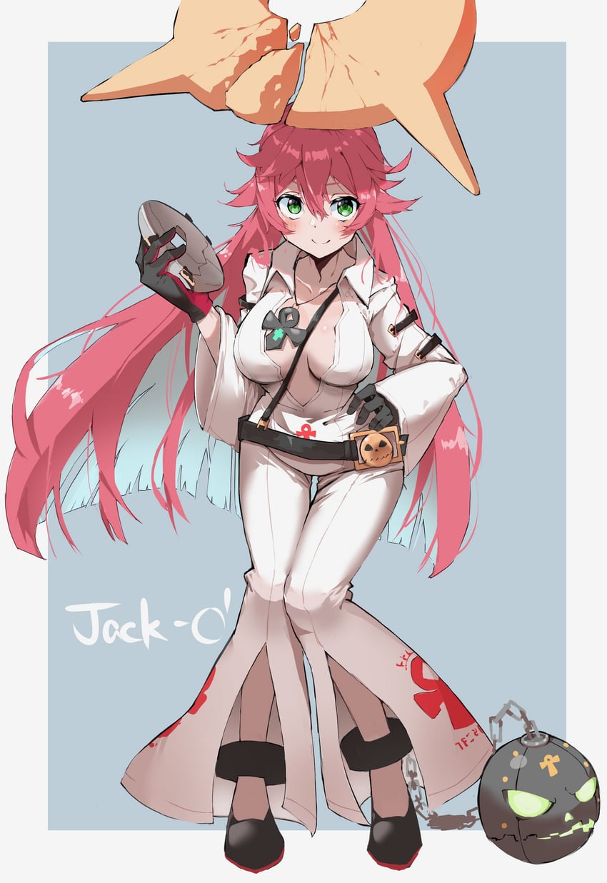jack-o' valentine (guilty gear and 1 more) drawn by yakiniku-joan.