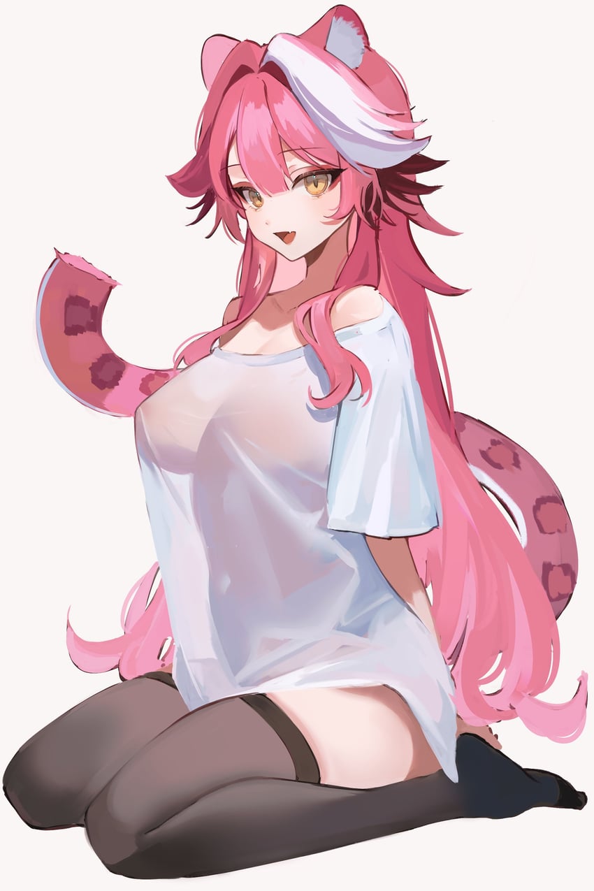 raora panthera (hololive and 1 more) drawn by katsubaoo