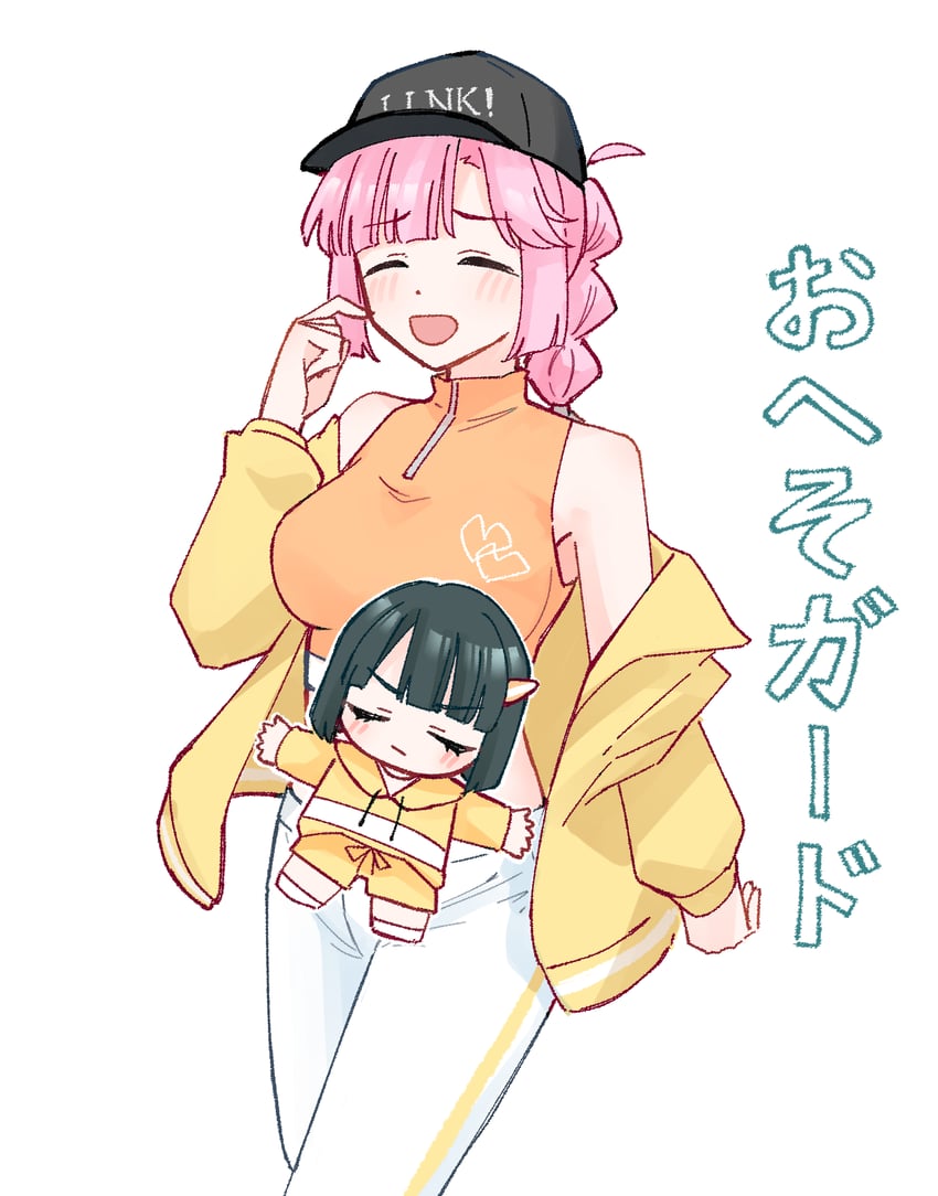 momose ginko and anyoji hime (love live! and 2 more) drawn by zangemiya