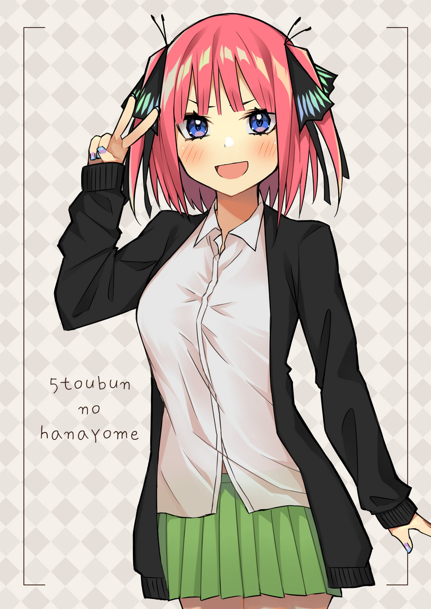 nakano nino (go-toubun no hanayome) drawn by itame_moyashi
