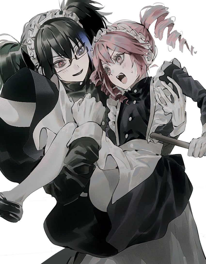 kasane teto and yokune ruko (utau) drawn by santa_(ssanpanty)