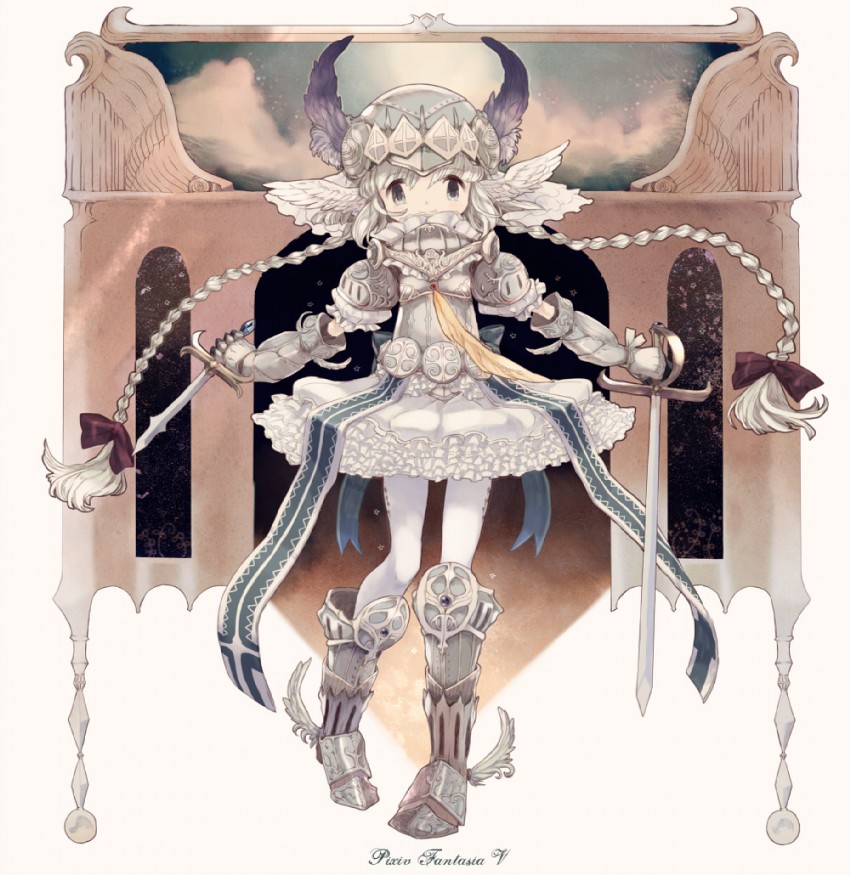 pixiv fantasia and 1 more drawn by mode-pesu