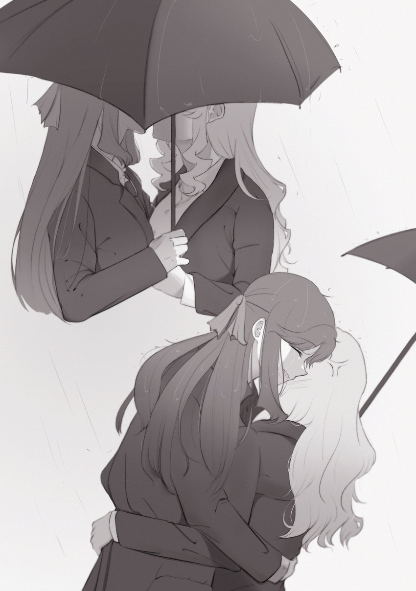 saijou claudine and tendou maya (shoujo kageki revue starlight) drawn by coronanredhead
