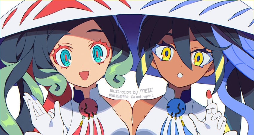 trung trac and trung nhi (fate and 1 more) drawn by meiji_ken